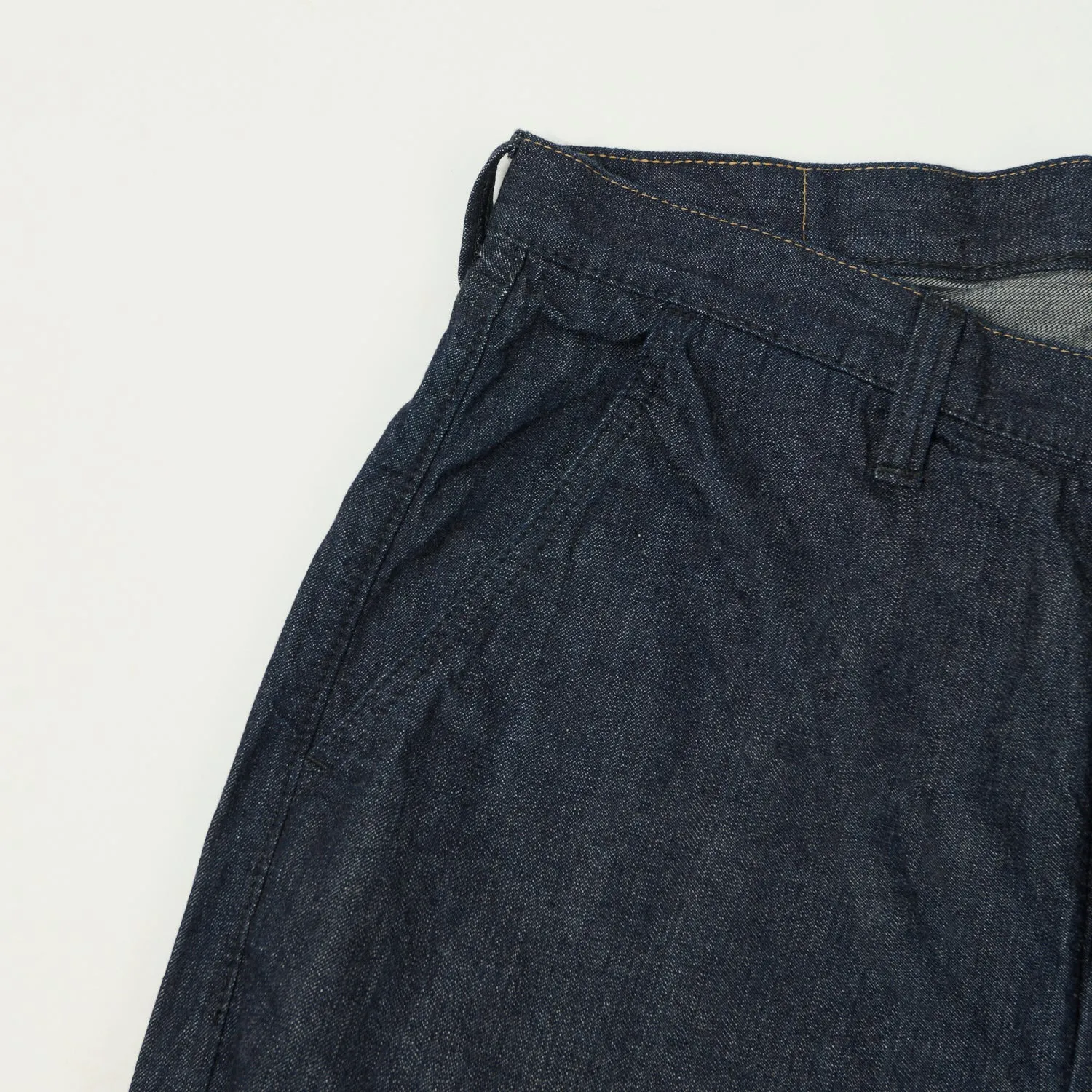 Full Count 1121 'Duke II' A.M.Co. Denim Wide Straight Jean - One Wash sold by Son of a Stag product image thumbnail 5