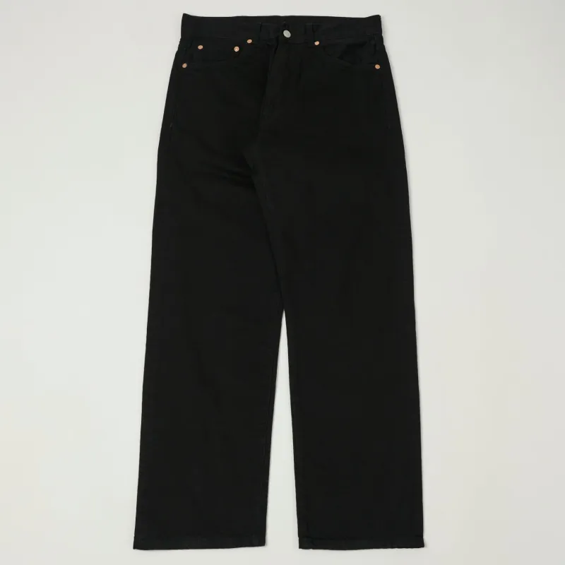 Knickerbocker K102 Regular Straight Jean - Black sold by Son of a Stag
