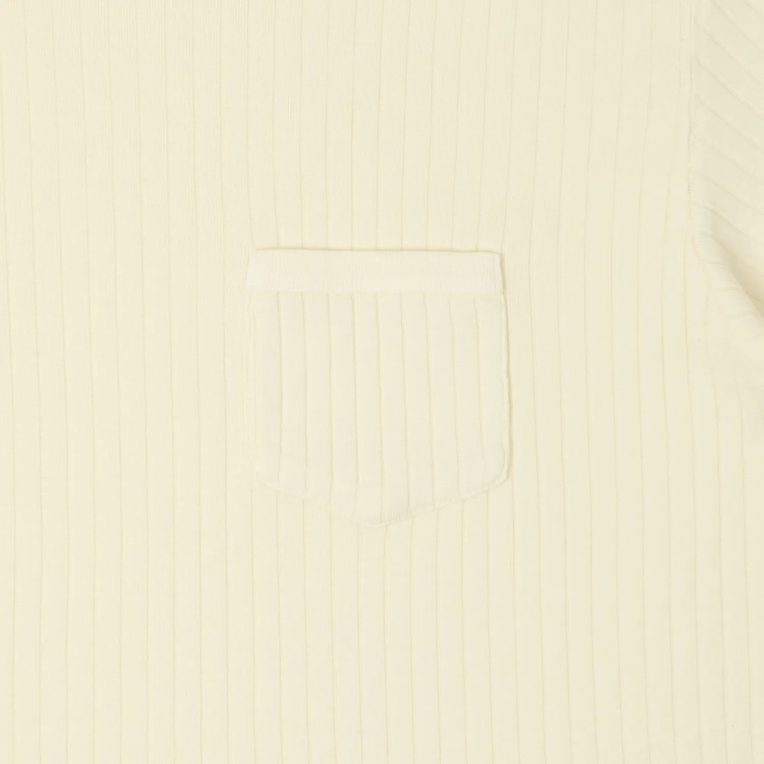 Knickerbocker Rib Pocket T-Shirt - Milk sold by Son of a Stag product image thumbnail 3