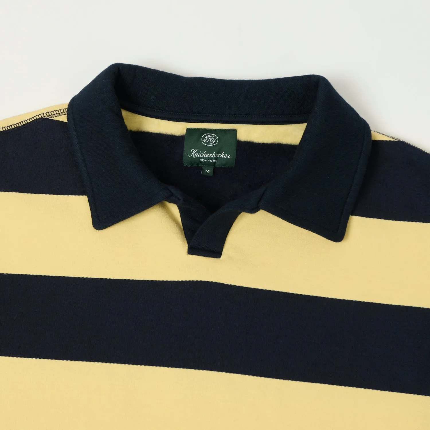 Knickerbocker Rugby Polo Sweatshirt - Navy/Yellow sold by Son of a Stag product image thumbnail 2