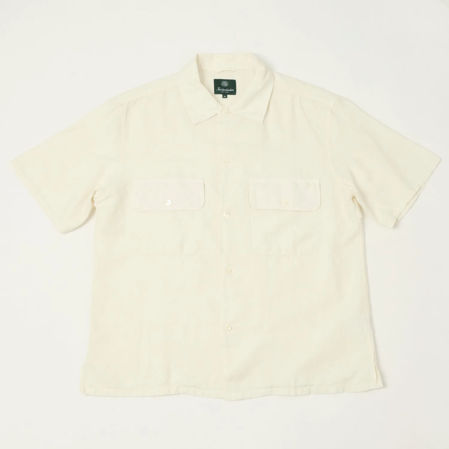 Knickerbocker Mar Cotton & Linen Shirt - Bone sold by Son of a Stag
