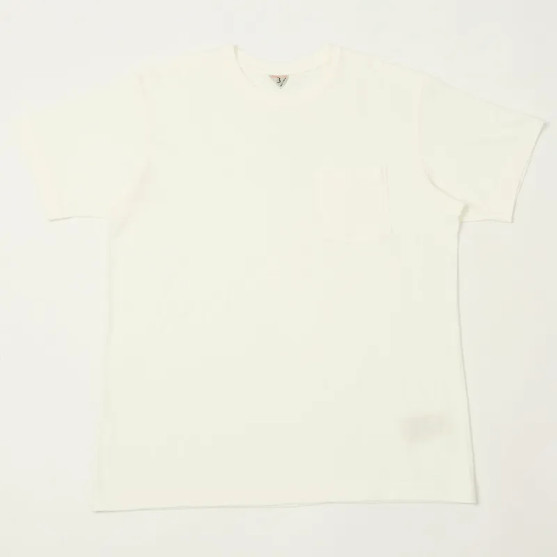 FilMelange 'Benny' Tee - White sold by Son of a Stag