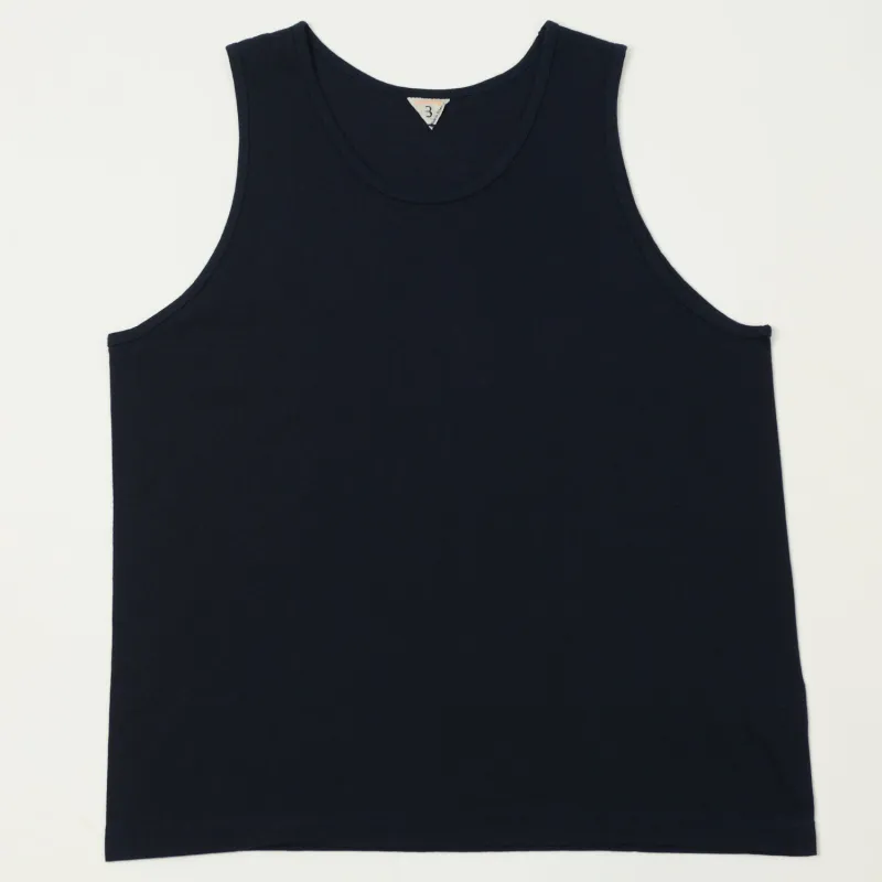 FilMelange 'Cole' Tank Top - Dark Navy sold by Son of a Stag
