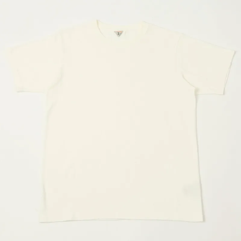 FilMelange 'Dos' Short Sleeve Tee - White sold by Son of a Stag