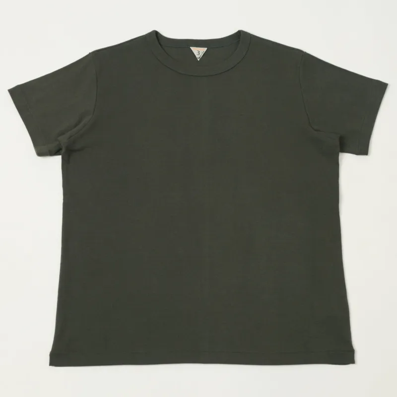 FilMelange 'Filipe' Tee - Charcoal Khaki sold by Son of a Stag