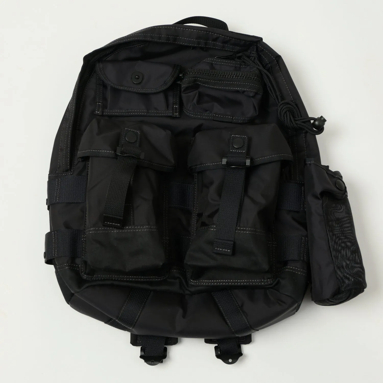 Porter-Yoshida & Co. All Daypack With Pouches - Black sold by Son of a Stag