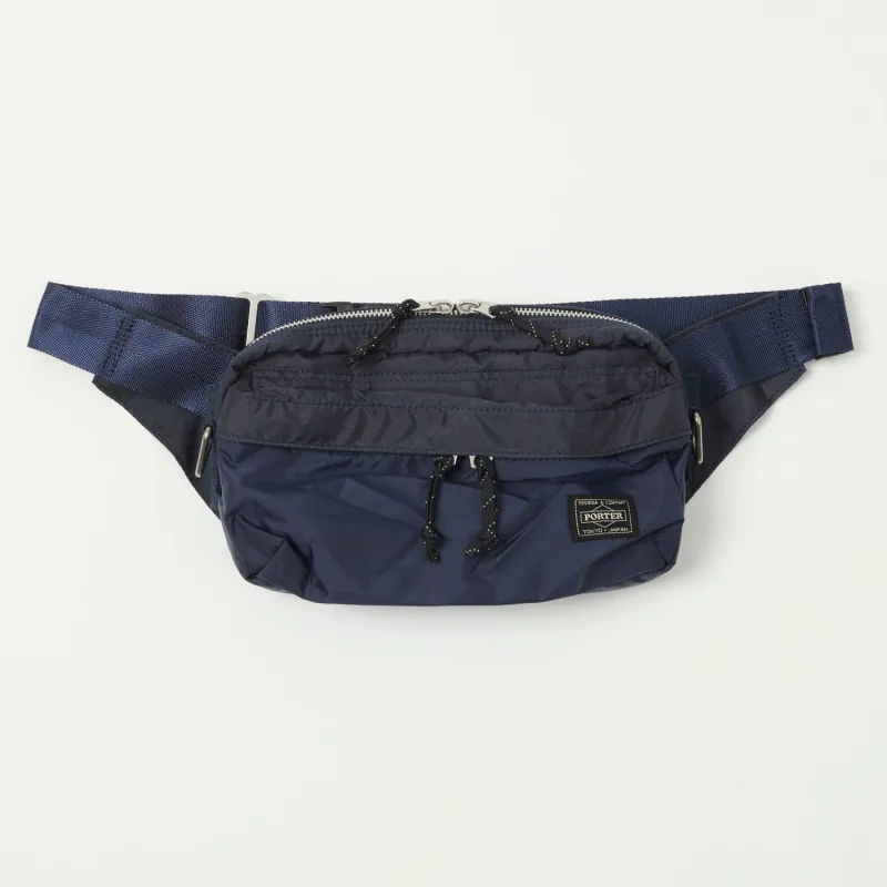 Porter-Yoshida & Co. Force 2-Way Waist Bag - Navy sold by Son of a Stag