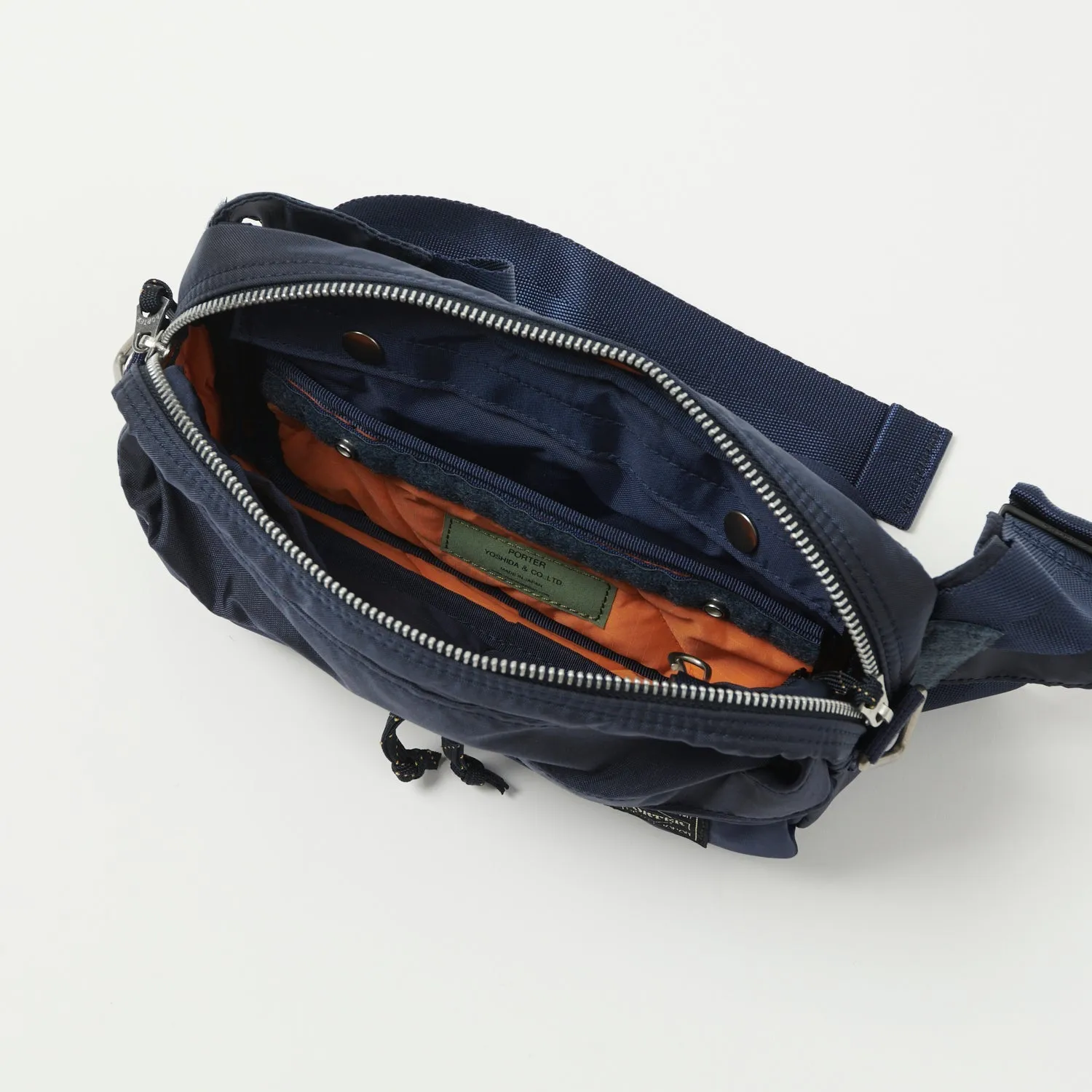 Porter-Yoshida & Co. Force 2-Way Waist Bag - Navy sold by Son of a Stag product image thumbnail 3