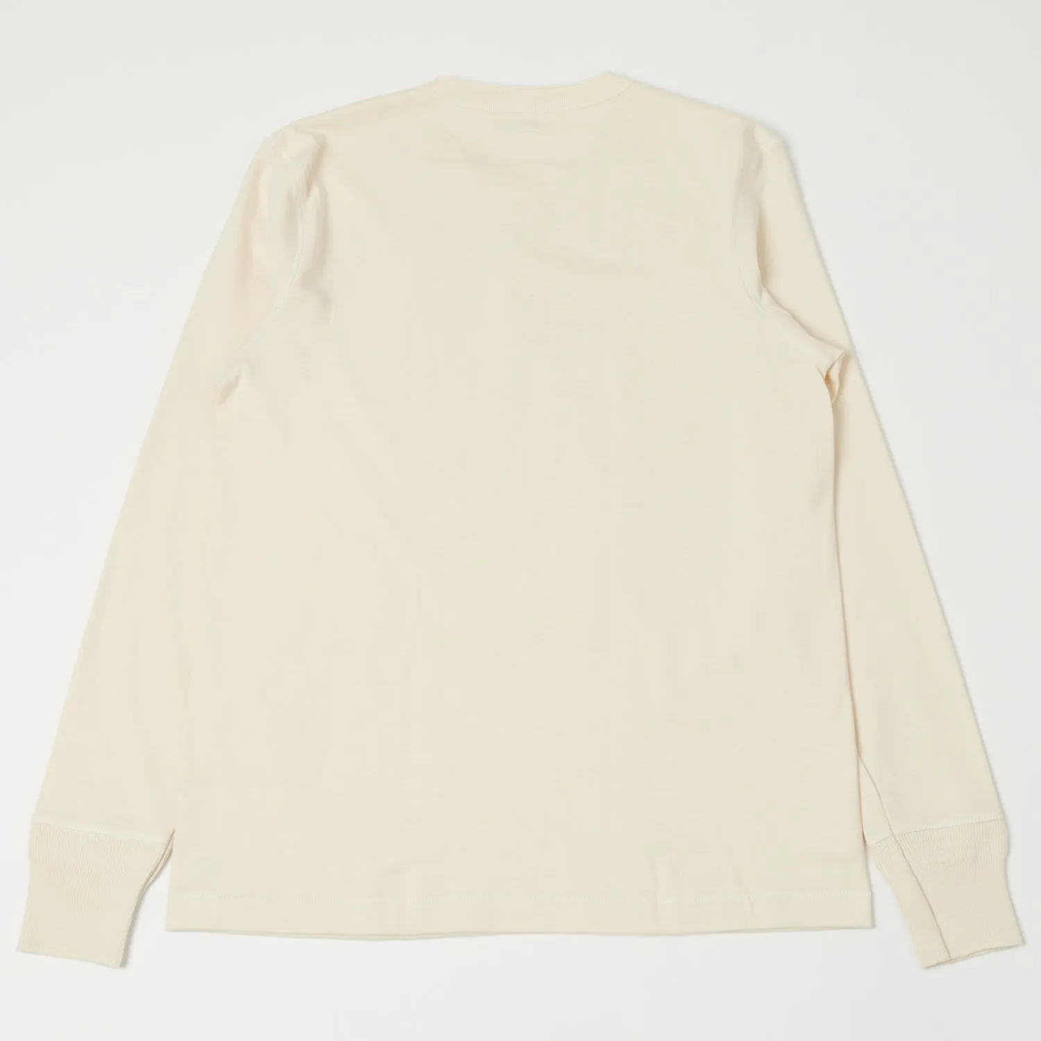 Merz b. Schwanen 204 Long Sleeve Henley - Nature sold by Son of a Stag product image thumbnail 5