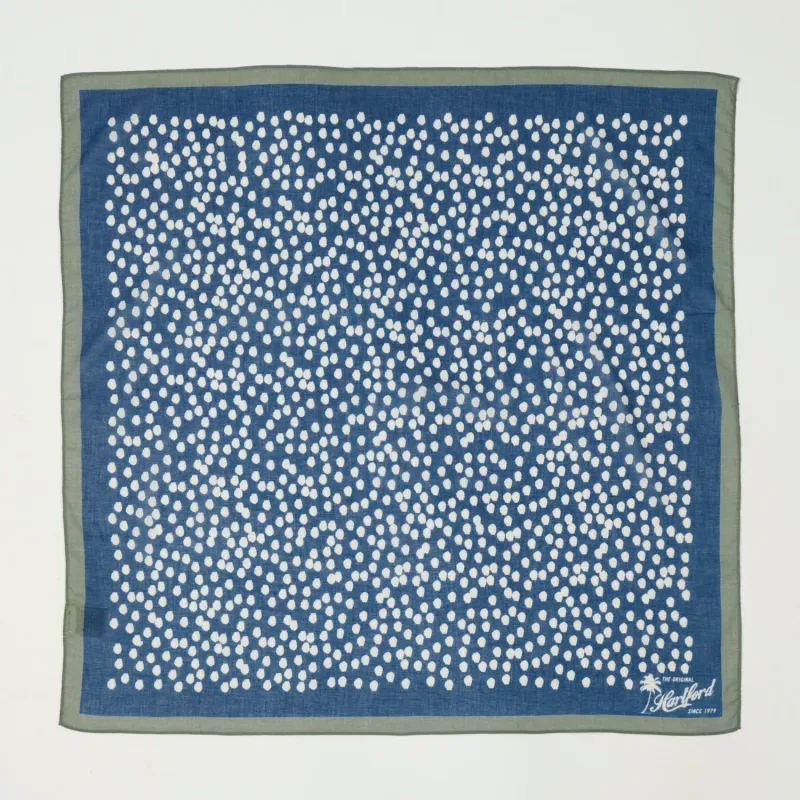 Hartford Dots Bandana - Ink Blue sold by Son of a Stag