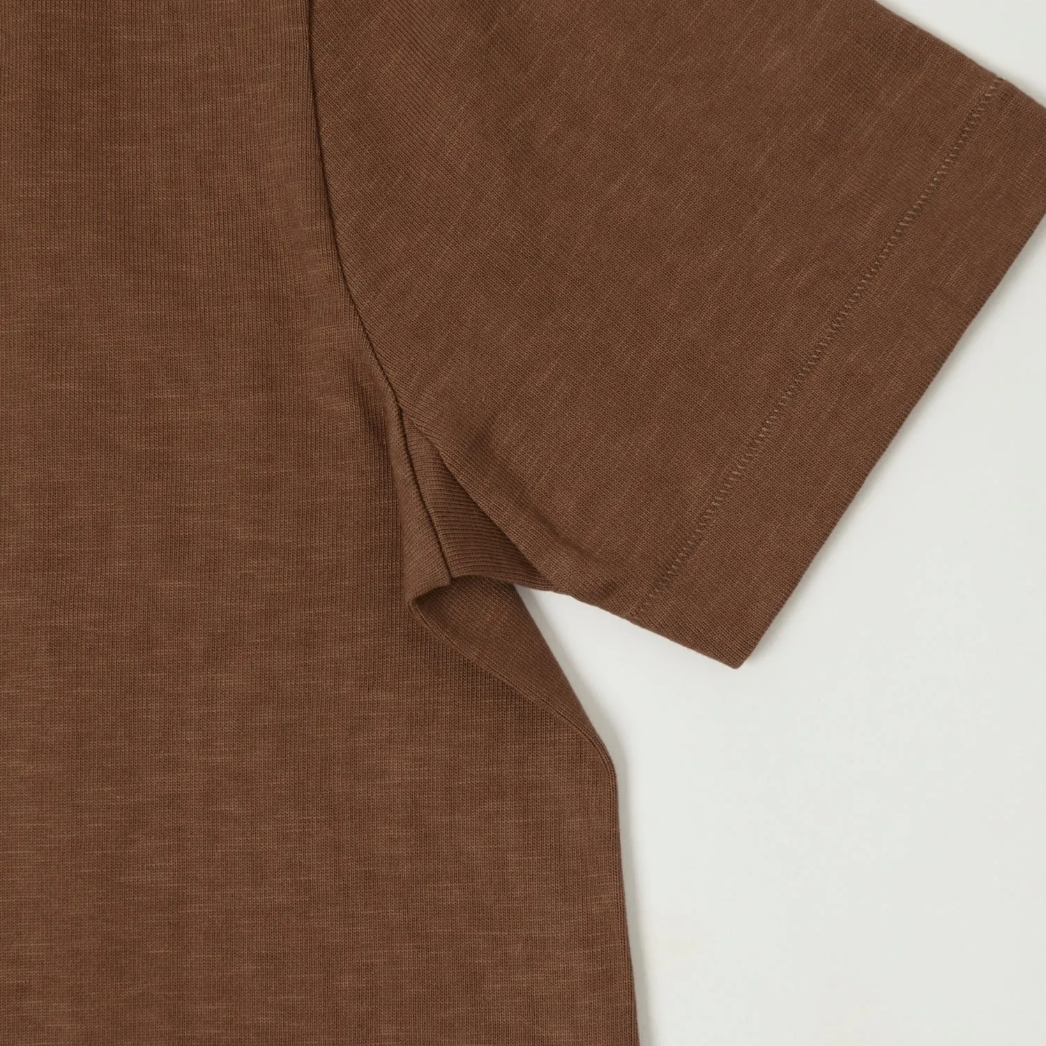 Merz b. Schwanen 2S14 Relaxed Heavyweight T-Shirt - Nut sold by Son of a Stag product image thumbnail 3