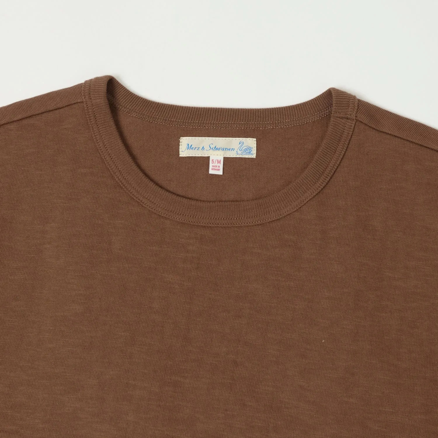 Merz b. Schwanen 2S14 Relaxed Heavyweight T-Shirt - Nut sold by Son of a Stag product image thumbnail 2
