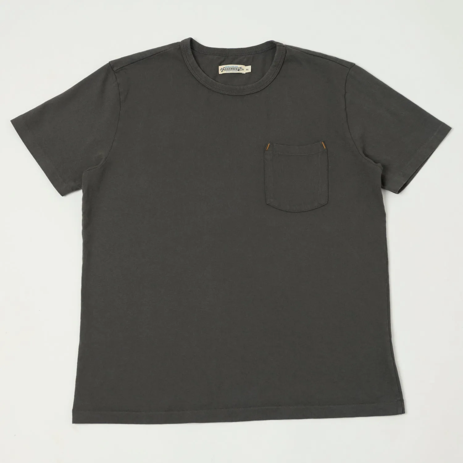 Freenote Cloth Heavyweight 13oz Pocket T-Shirt - Midnight sold by Son of a Stag
