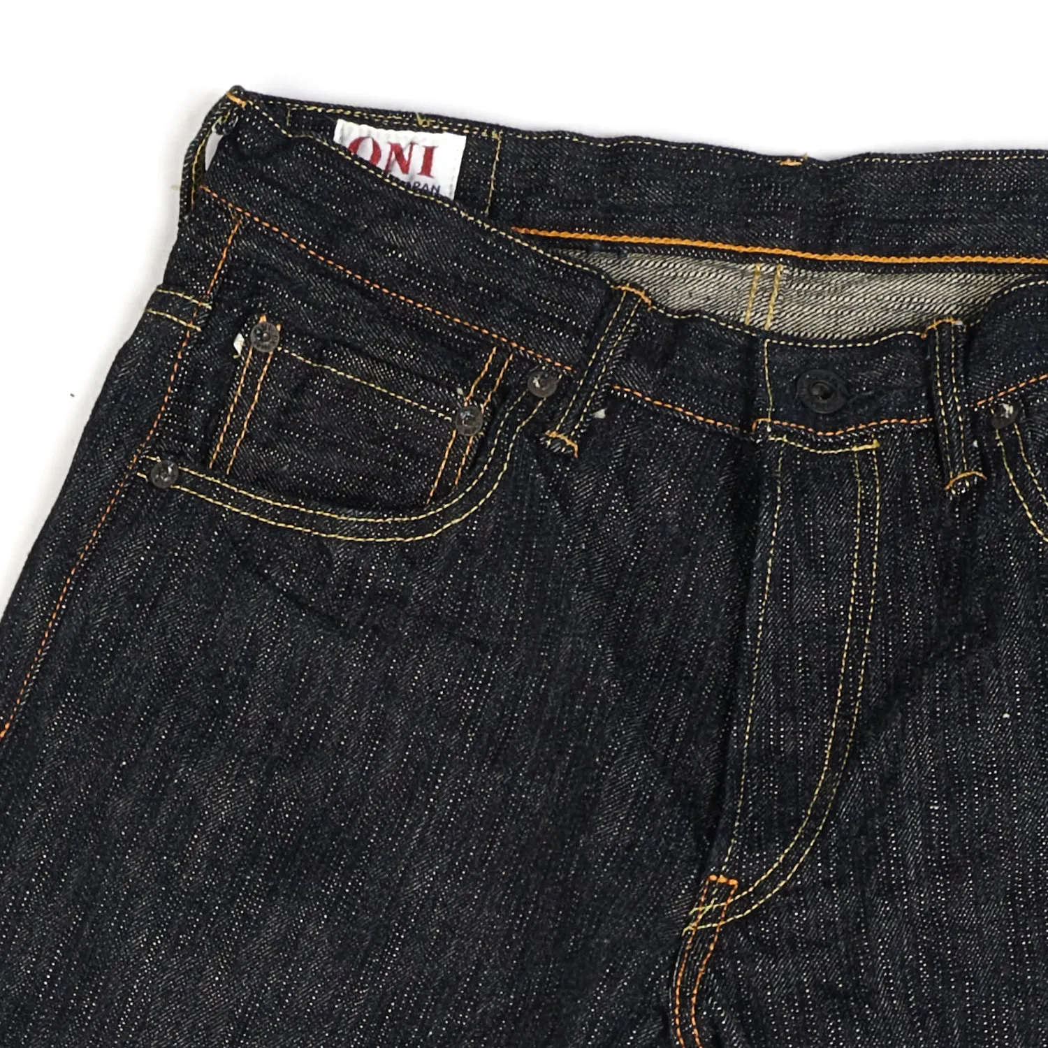 ONI Denim 902 GCKHN 16oz Green Kihannen Regular Tapered Jean - One Wash sold by Son of a Stag product image thumbnail 4