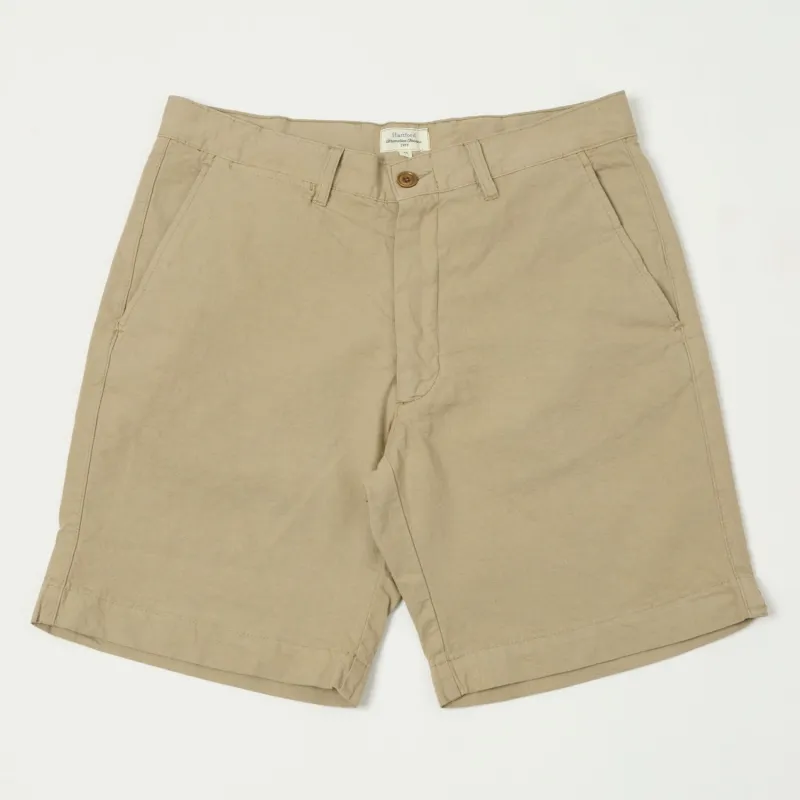 Hartford 'Byron' Patchwork Shorts - Desert sold by Son of a Stag