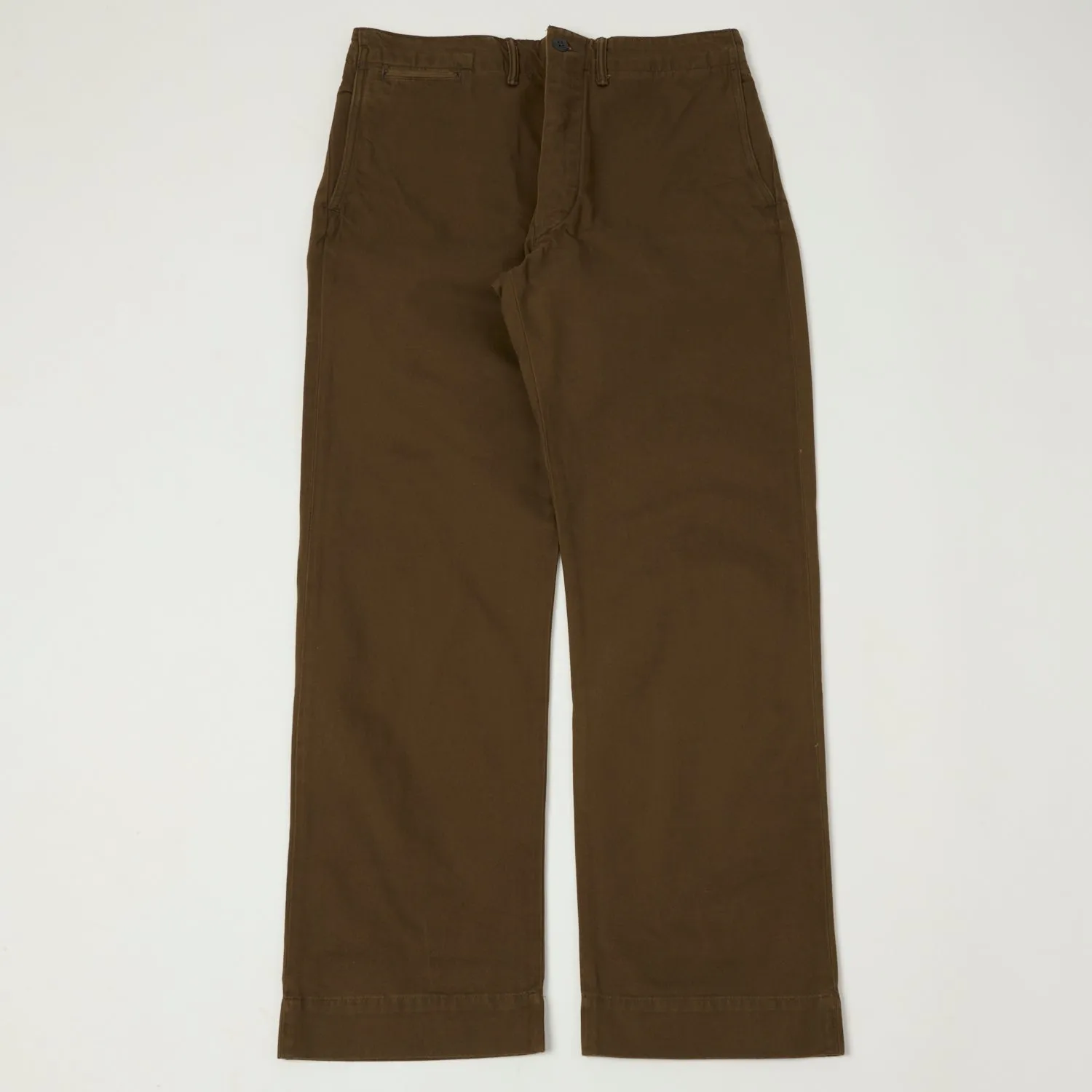 RRL Chino Field Trouser - Dark Brown sold by Son of a Stag