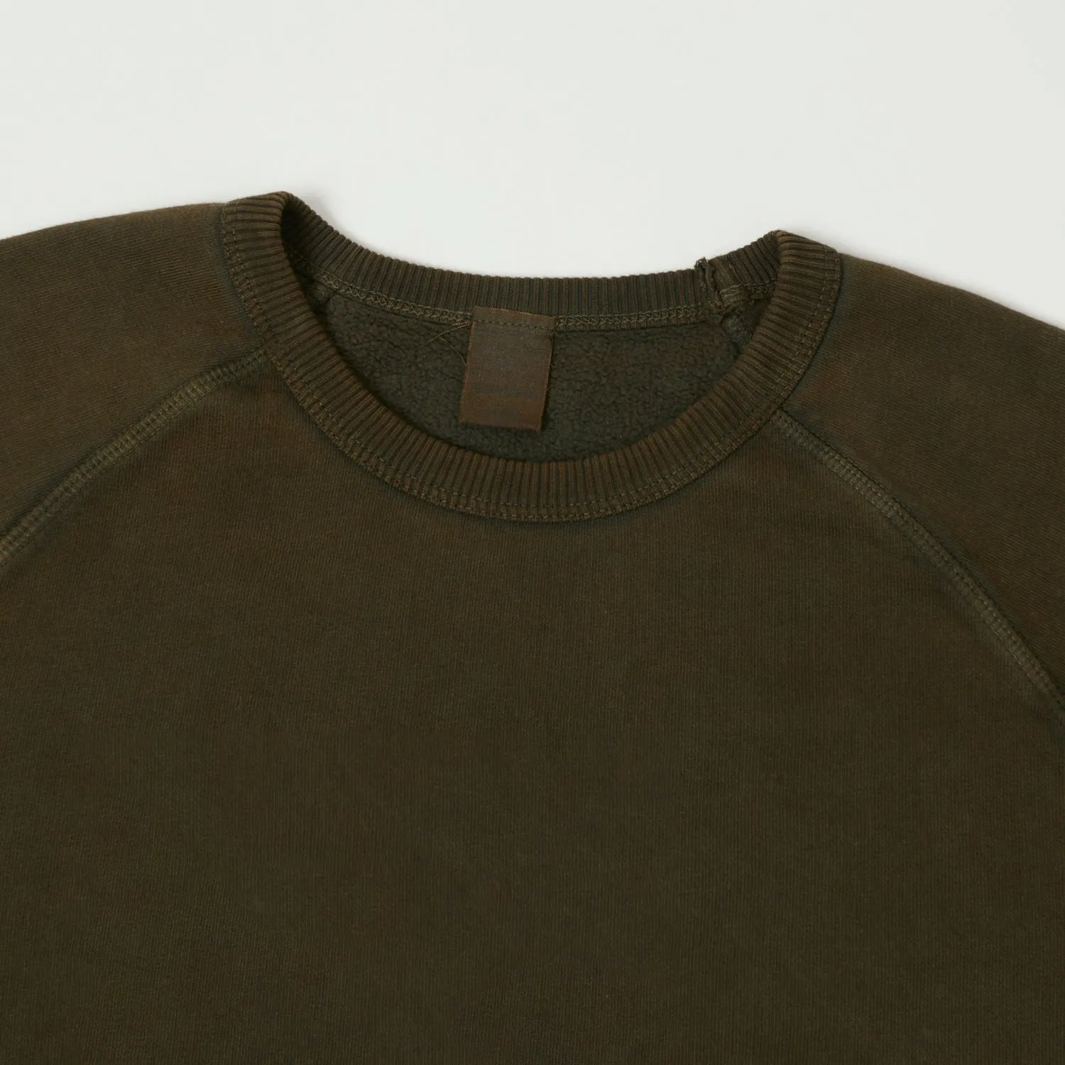 Flea-T 1950s Raglan Sleeve Sweatshirt - Brown sold by Son of a Stag product image thumbnail 2