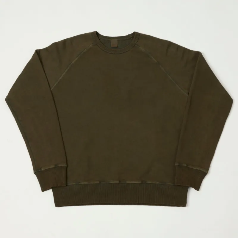 Flea-T 1950s Raglan Sleeve Sweatshirt - Brown sold by Son of a Stag