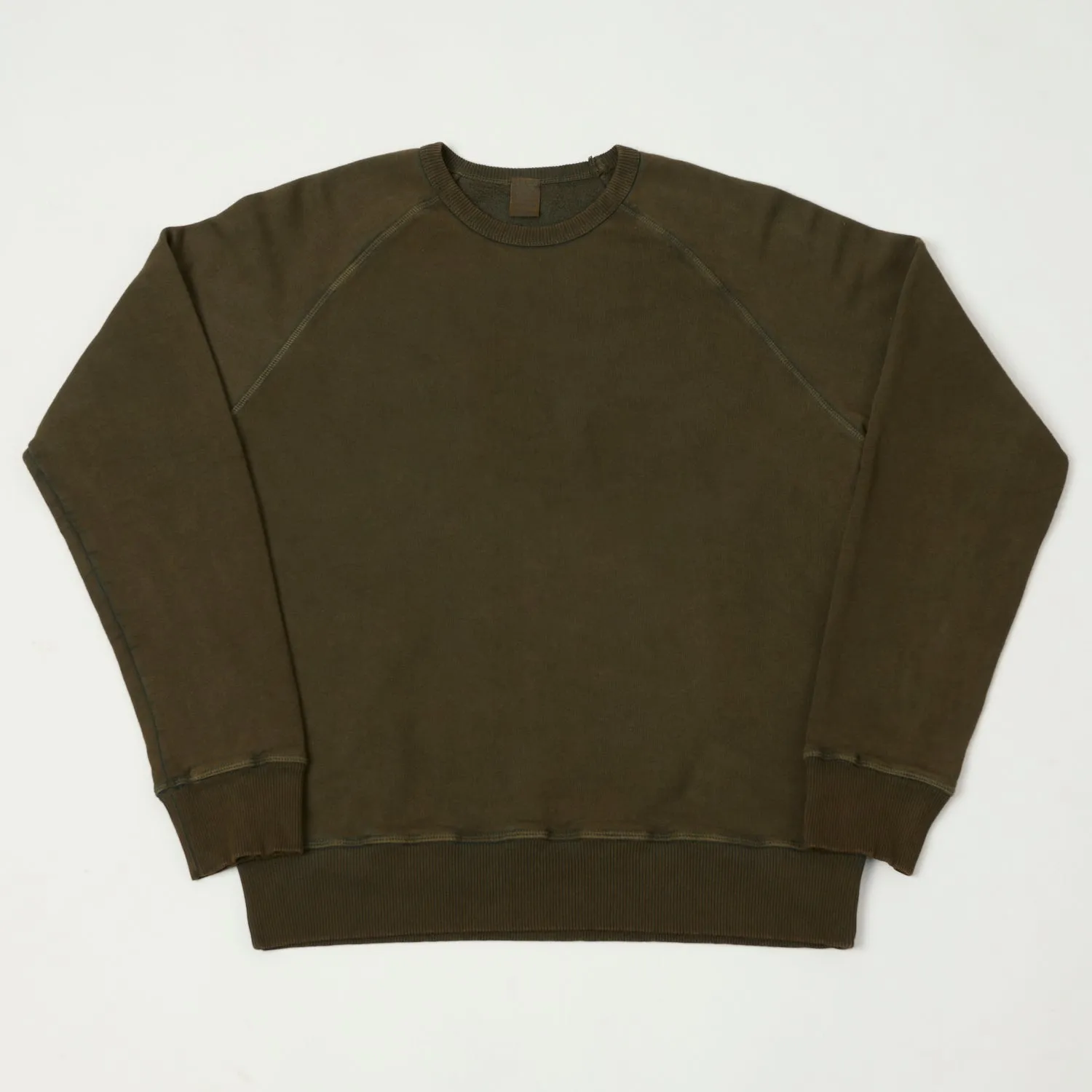 Flea-T 1950s Raglan Sleeve Sweatshirt - Brown sold by Son of a Stag
