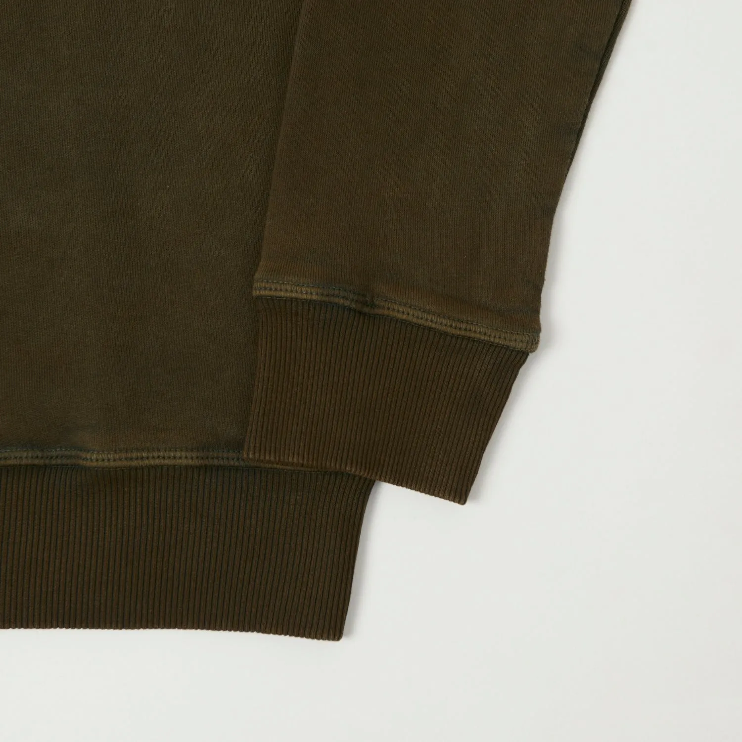 Flea-T 1950s Raglan Sleeve 'Mono Rebel Mickey' Sweatshirt - Brown sold by Son of a Stag product image thumbnail 3