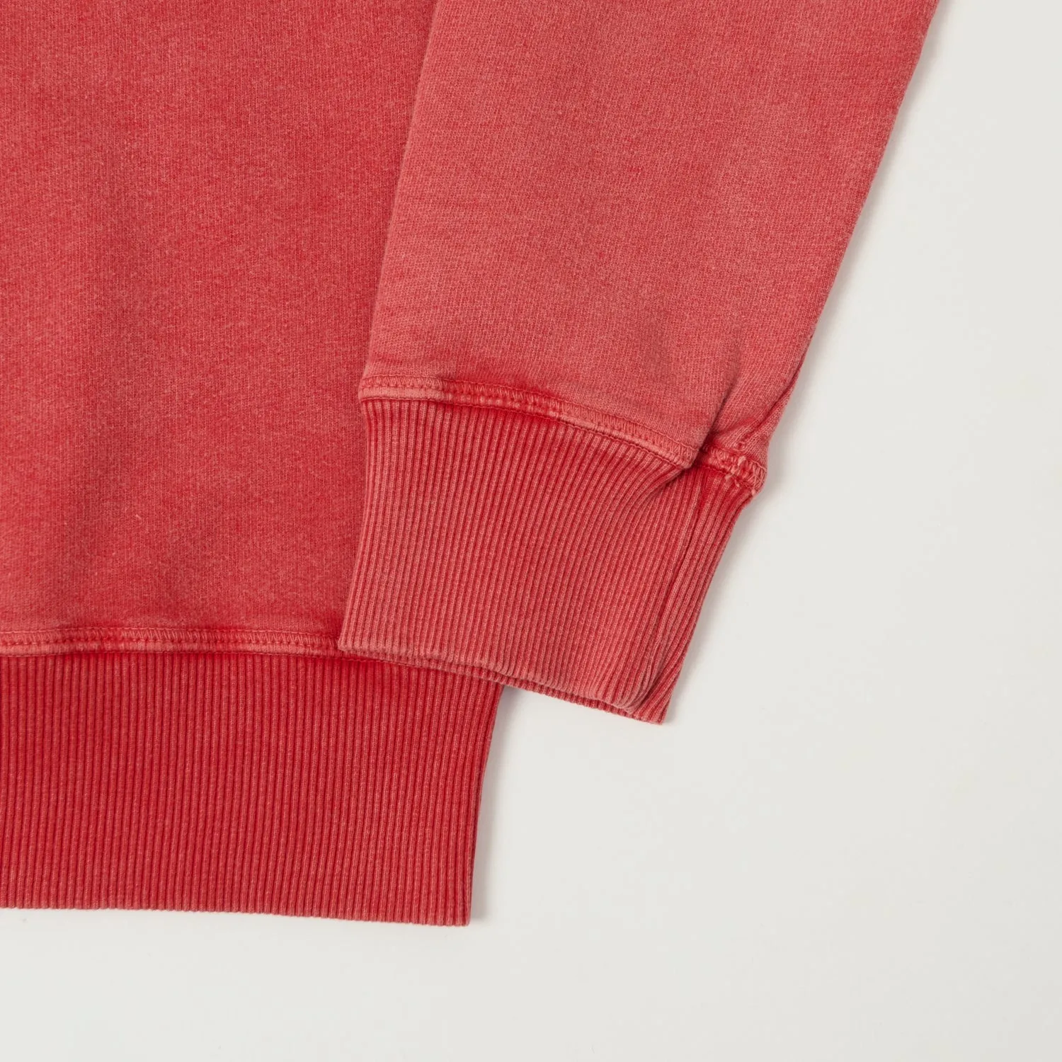 Flea-T 1950s Raglan Sleeve 'Rebel Mickey' Sweatshirt - Red sold by Son of a Stag product image thumbnail 4