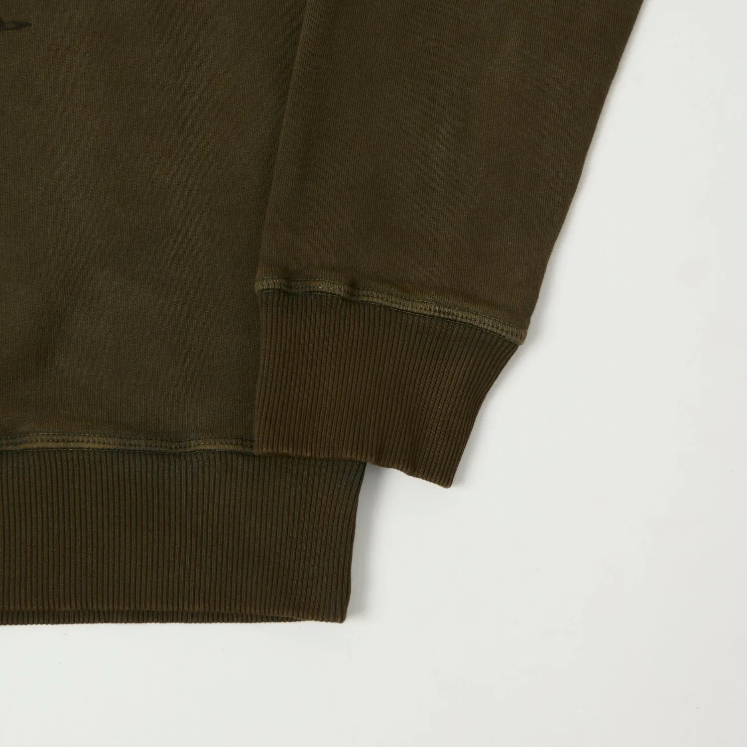 Flea-T 1950s Raglan Sleeve 'Rebel Mickey' Sweatshirt - Brown sold by Son of a Stag product image thumbnail 4