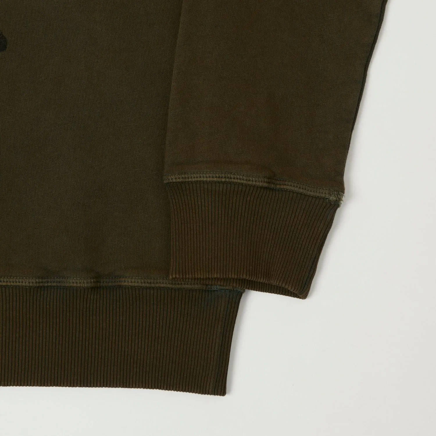 Flea-T 1950s Raglan 'Dippy Dawg' Sweatshirt - Brown sold by Son of a Stag product image thumbnail 4