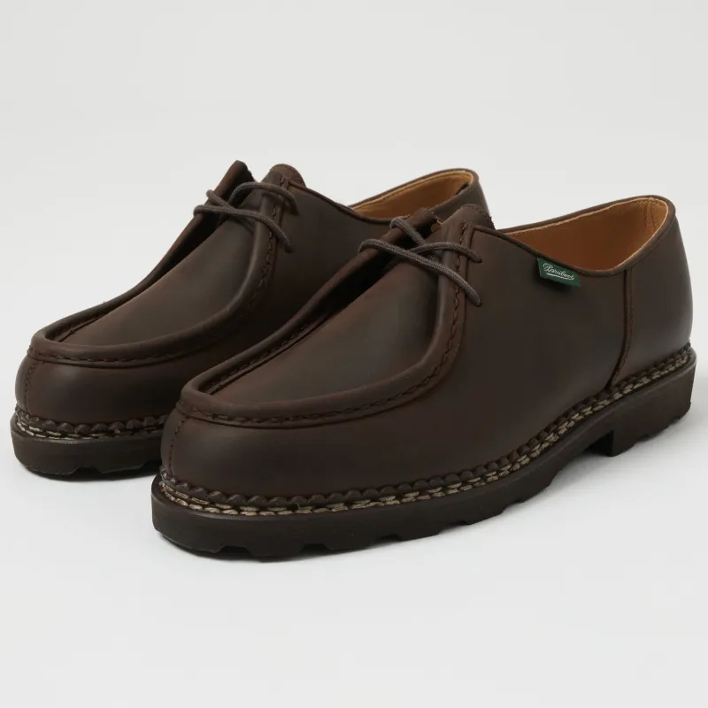 Paraboot Michael Marche Shoe - Brown Nubuck Gringo sold by Son of a Stag
