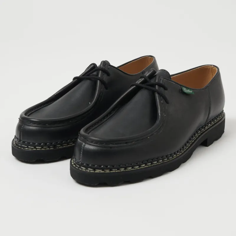 Paraboot Michael Marche Shoe - Black Lisse Noir sold by Son of a Stag