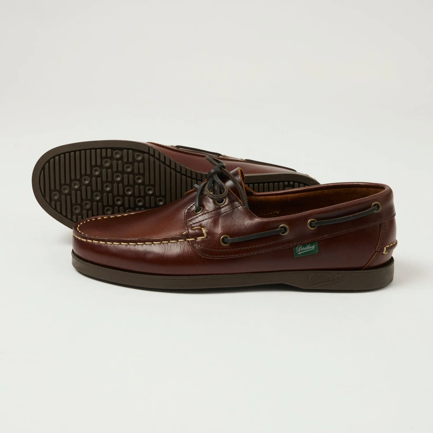 Paraboot Barth Marine Boat Shoe - Marron America sold by Son of a Stag product image thumbnail 2