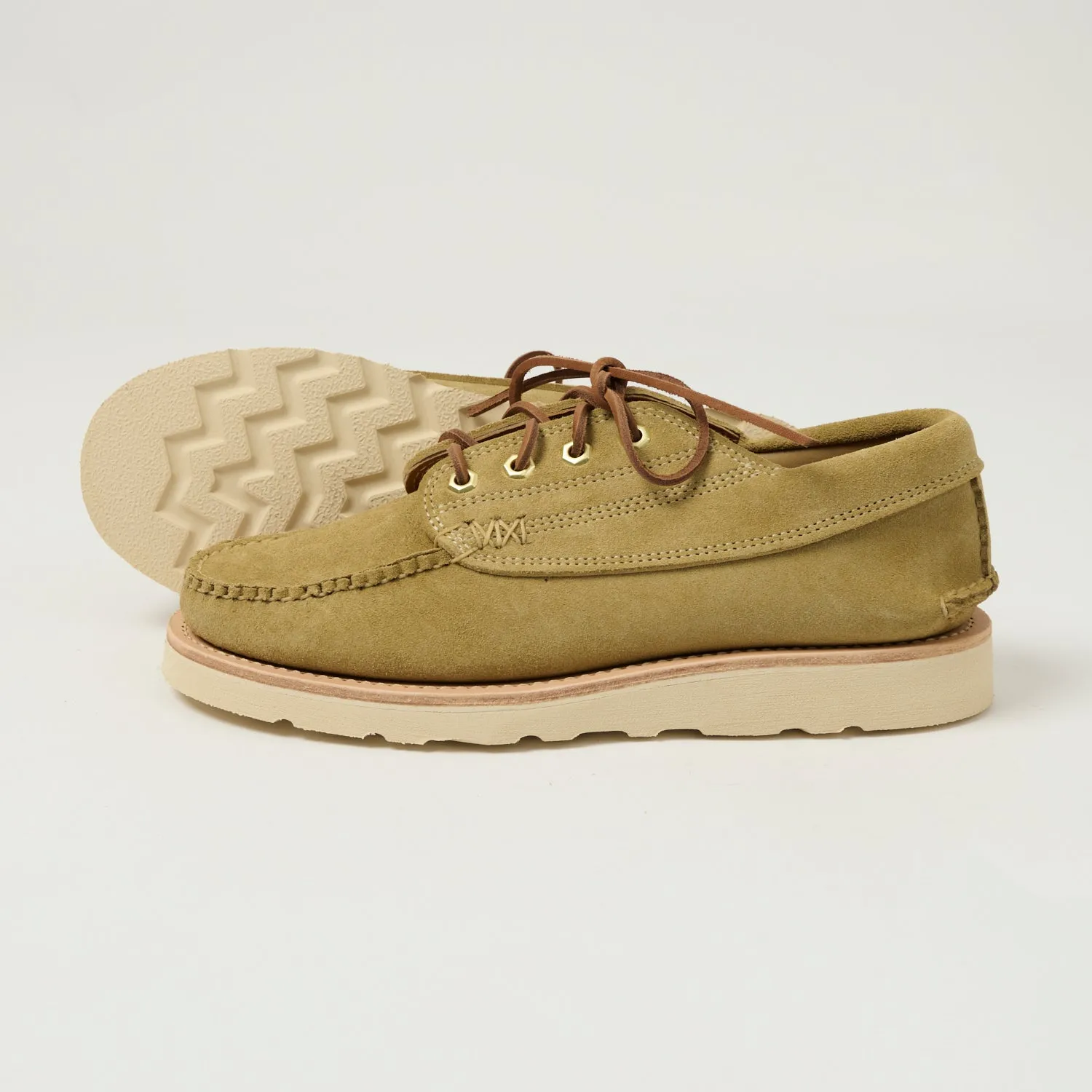 Yuketen Angler Moc Hex Eye Shoe - FO Khaki sold by Son of a Stag product image thumbnail 2