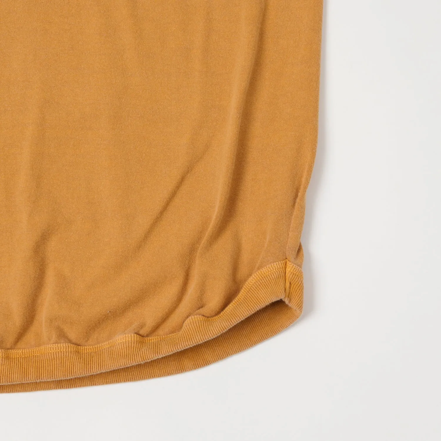 FULLCOUNT 5222 Flat Seam Heavyweight T-Shirt - Saffron sold by Son of a Stag product image thumbnail 3