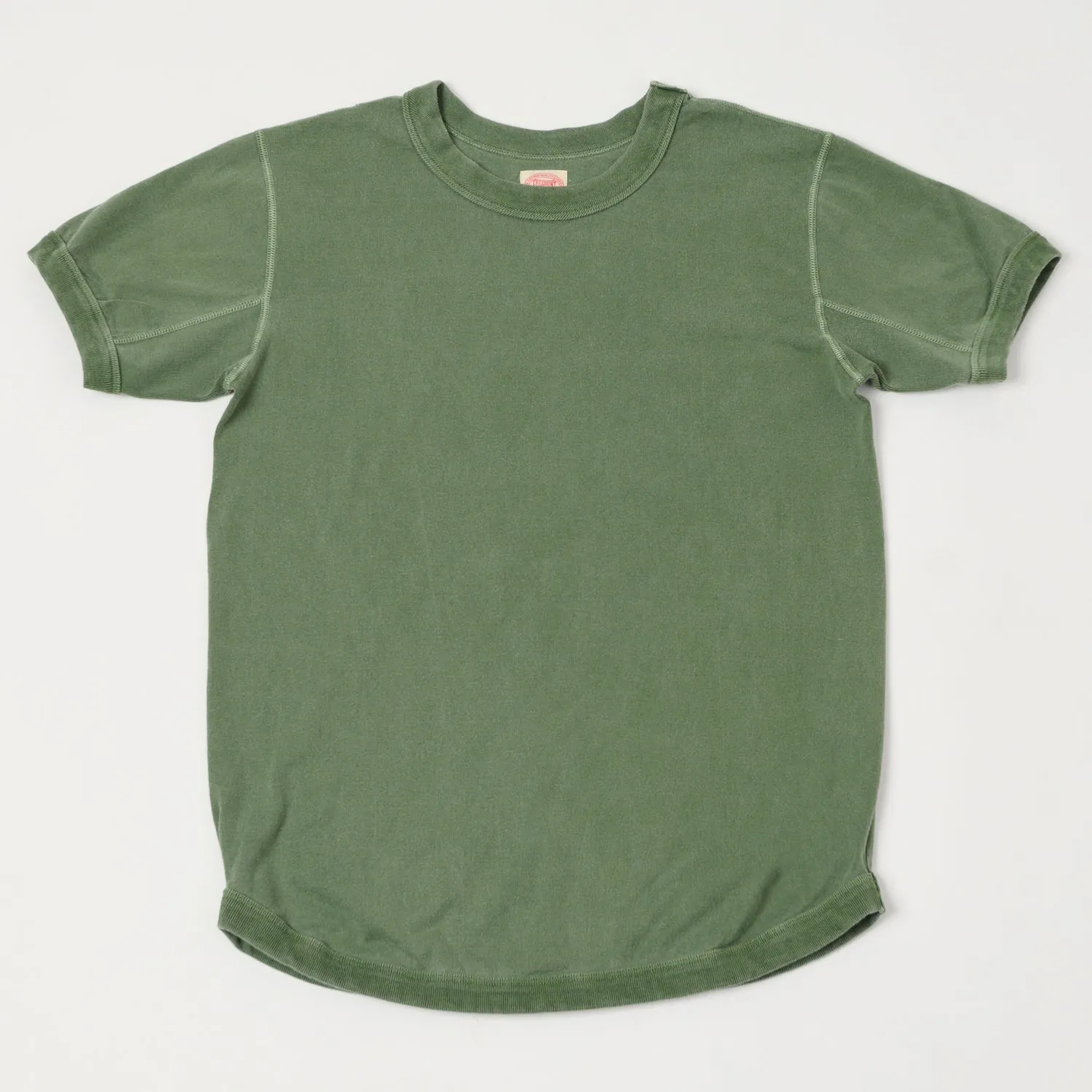 Full Count 5222 Flat Seam Heavyweight T-Shirt - Evergreen sold by Son of a Stag