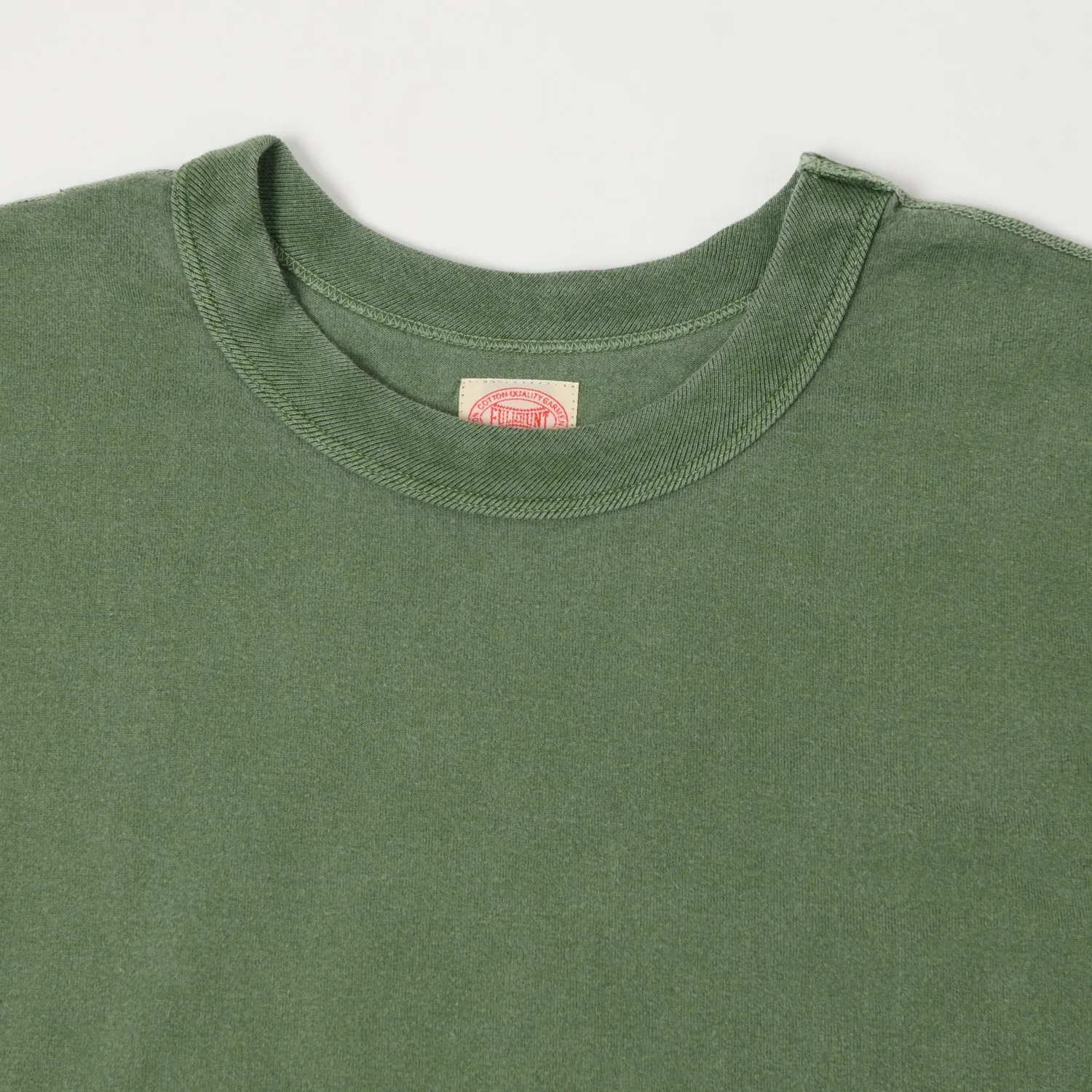 Full Count 5222 Flat Seam Heavyweight T-Shirt - Evergreen sold by Son of a Stag product image thumbnail 2