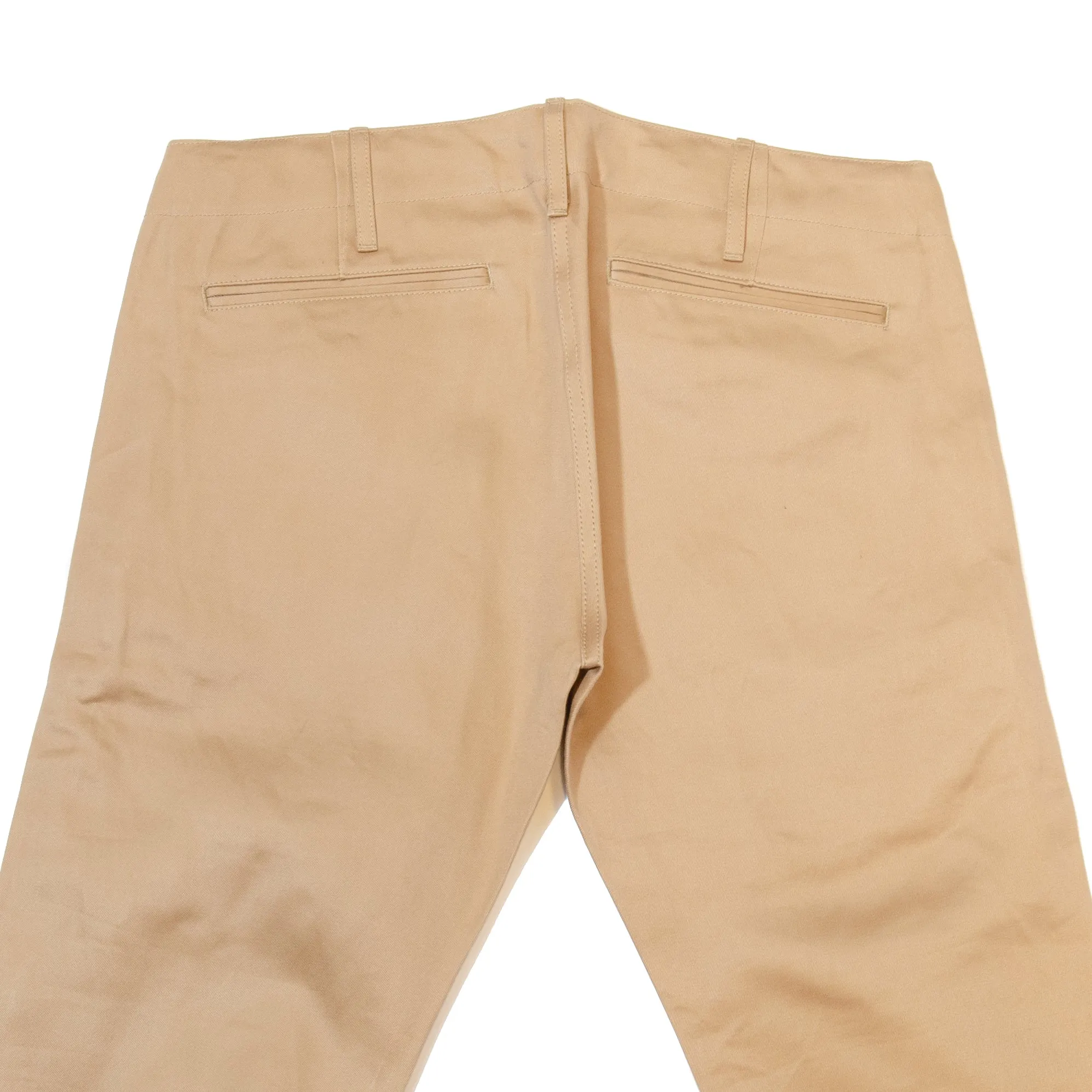 Smith Sato Suzuki E1707 Relaxed Tapered Chino - Khaki sold by Son of a Stag product image thumbnail 2