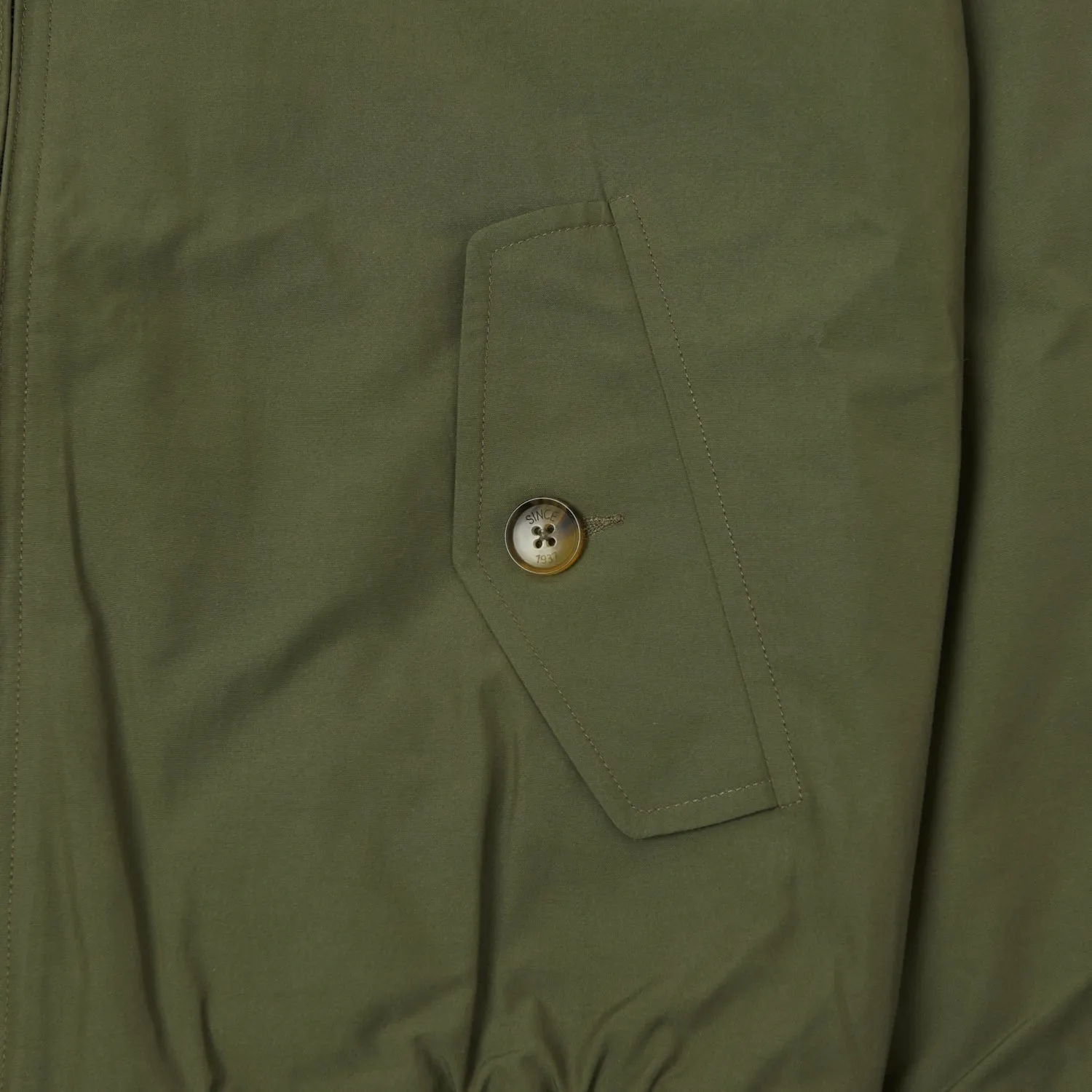 Baracuta G9 'Baracuta Cloth' Harrington Jacket - Army sold by Son of a Stag product image thumbnail 3