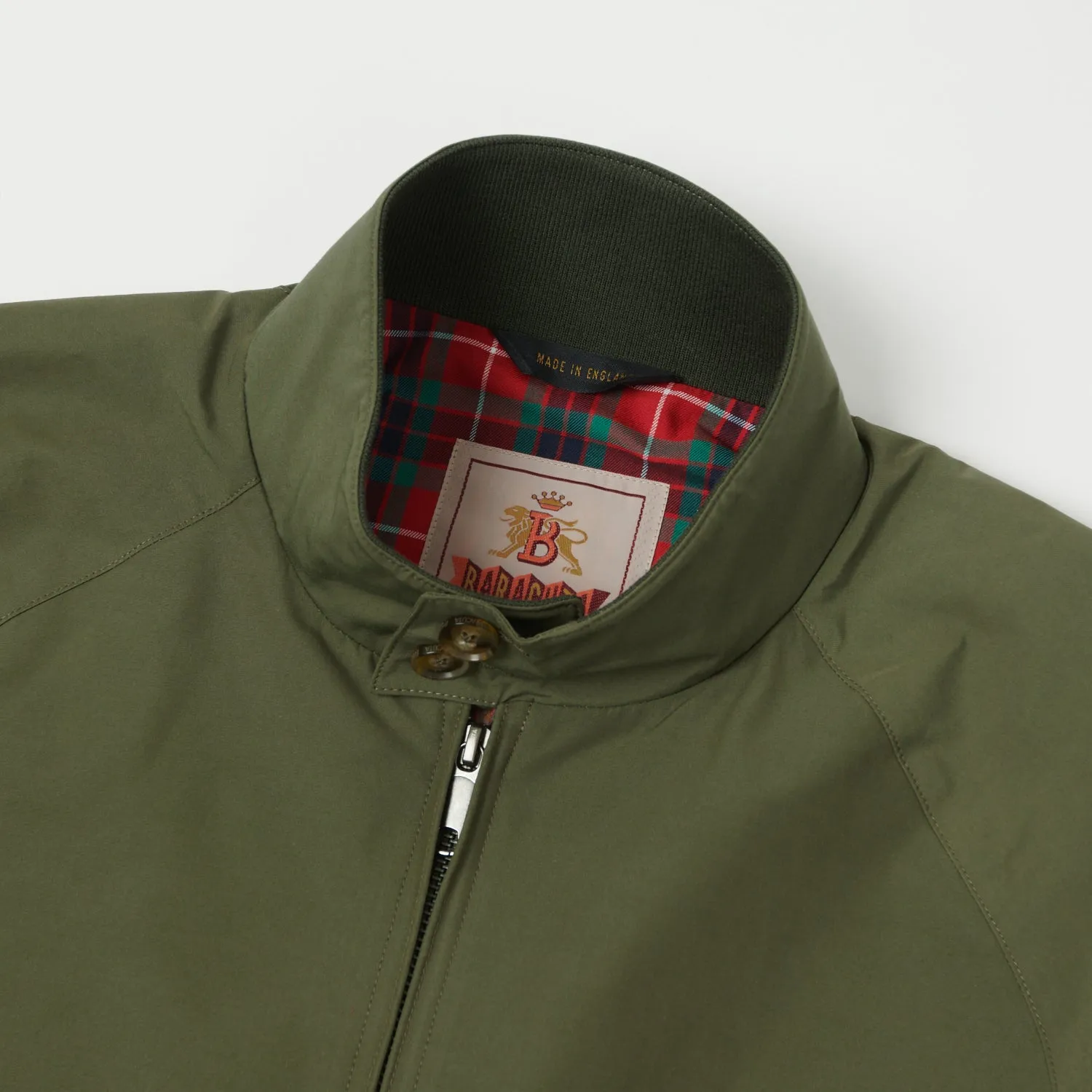 Baracuta G9 'Baracuta Cloth' Harrington Jacket - Army sold by Son of a Stag product image thumbnail 2