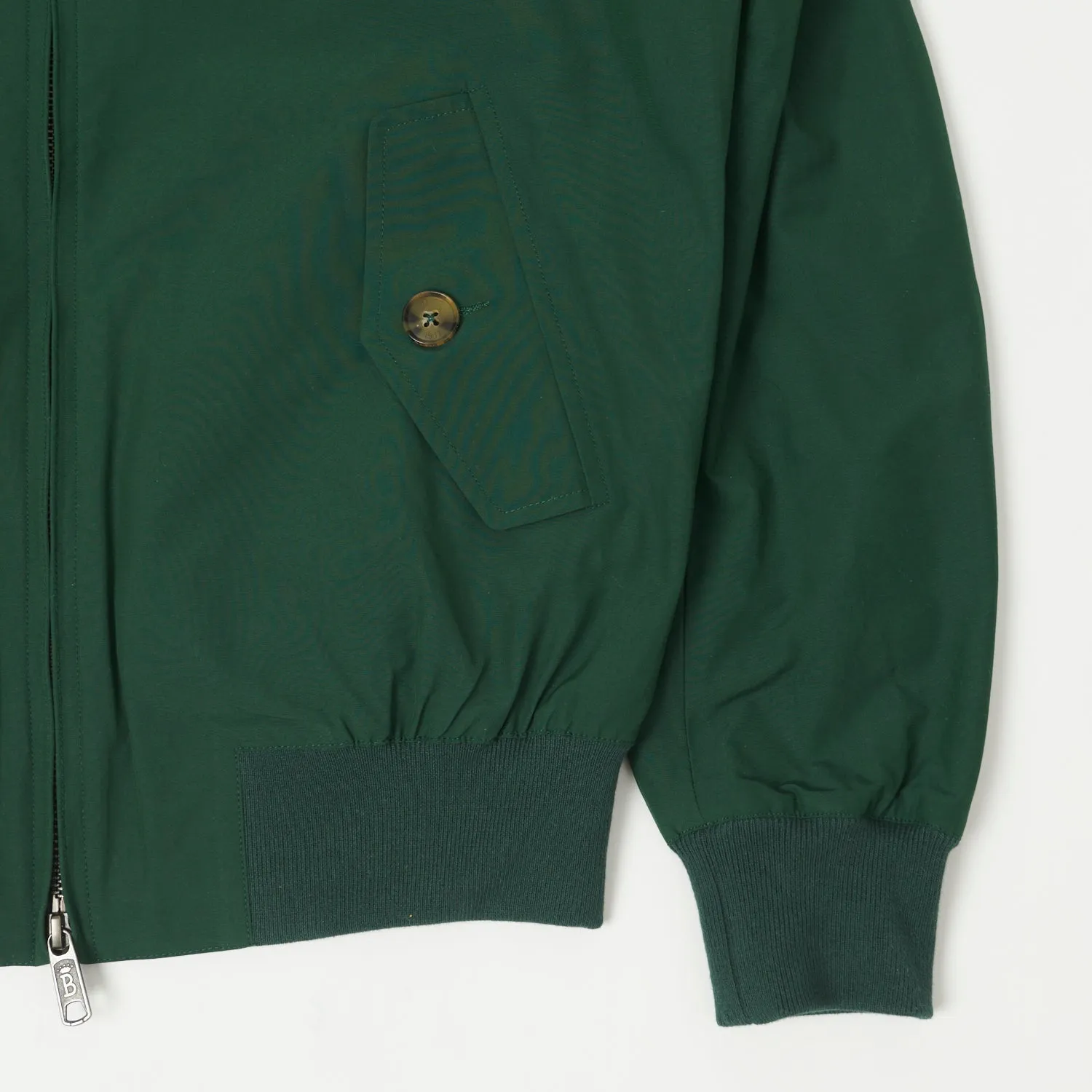 Baracuta G9 'Baracuta Cloth' Harrington Jacket - Racing Green sold by Son of a Stag product image thumbnail 4