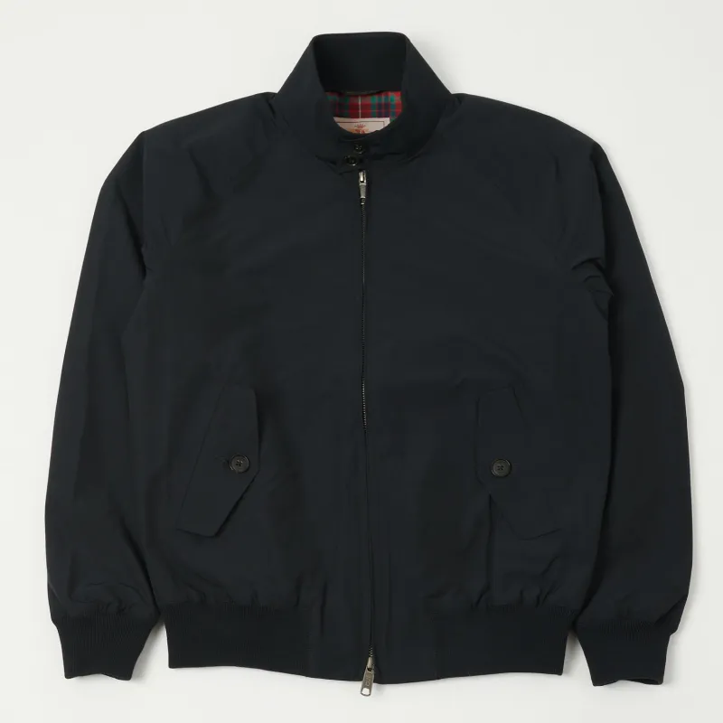 Baracuta G9 'Baracuta Cloth' Harrington Jacket - Dark Navy sold by Son of a Stag