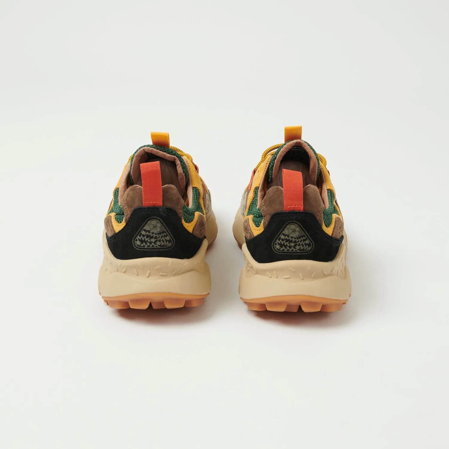 Flower Mountain Yamano 3 Suede/Nylon Sneaker - Taupe/Green/Ocra sold by Son of a Stag product image thumbnail 4