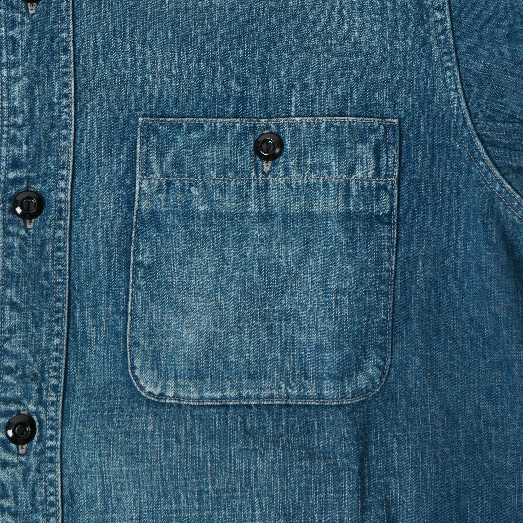 FULLCOUNT 4890 8oz Denim Work Shirt - Hand Wash sold by Son of a Stag product image thumbnail 4