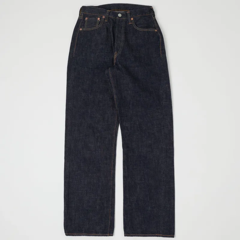 FULLCOUNT 0105 13.7oz Wide Straight Jean - One Wash sold by Son of a Stag