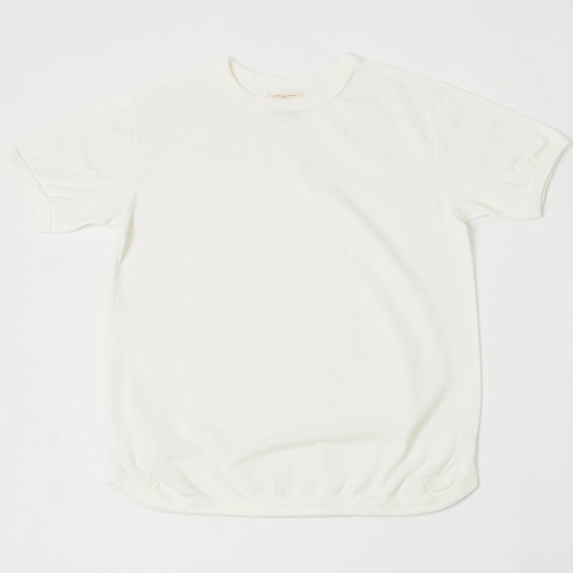 FULLCOUNT 5222 Flat Seam Heavyweight T-Shirt - White sold by Son of a Stag