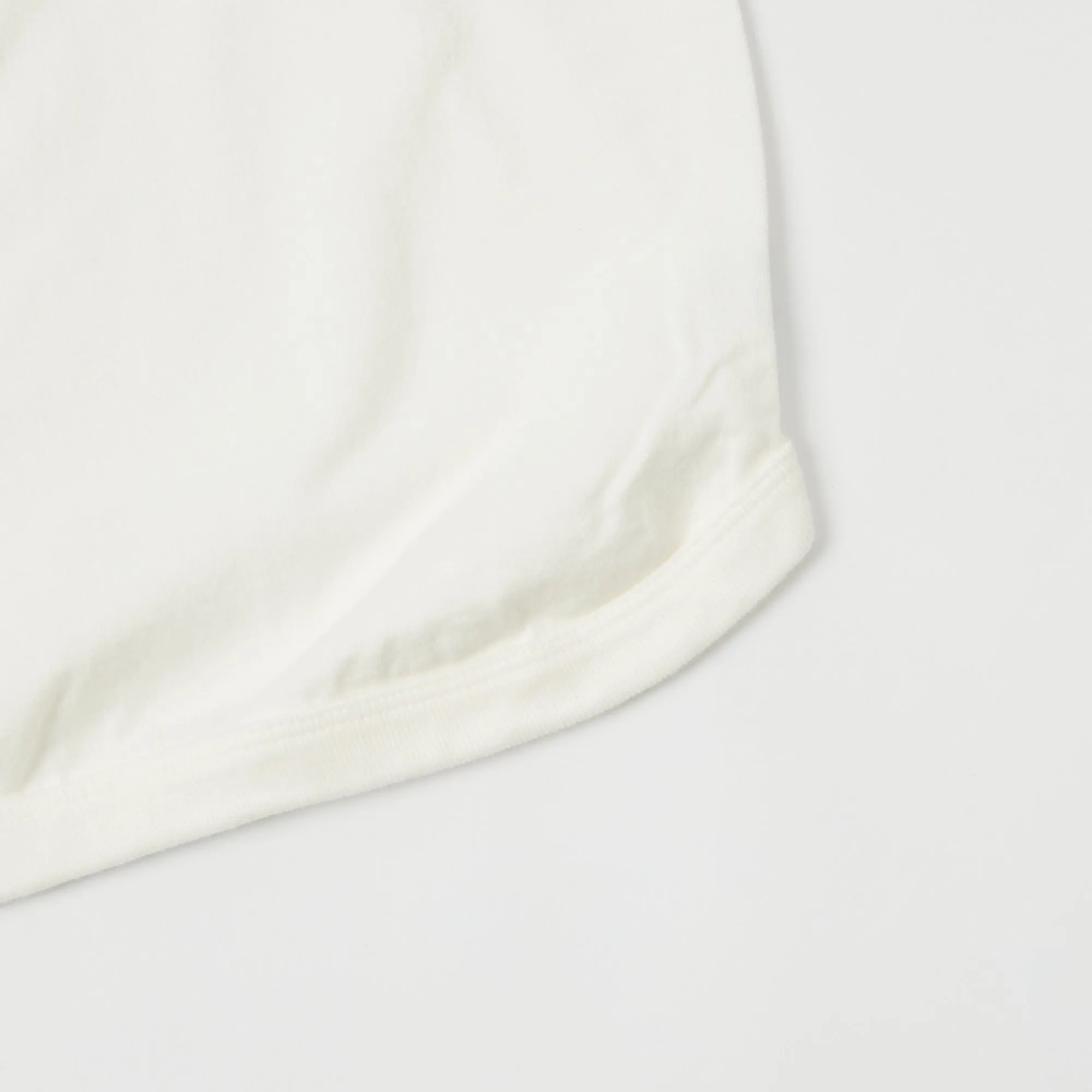 FULLCOUNT 5222 Flat Seam Heavyweight T-Shirt - White sold by Son of a Stag product image thumbnail 3