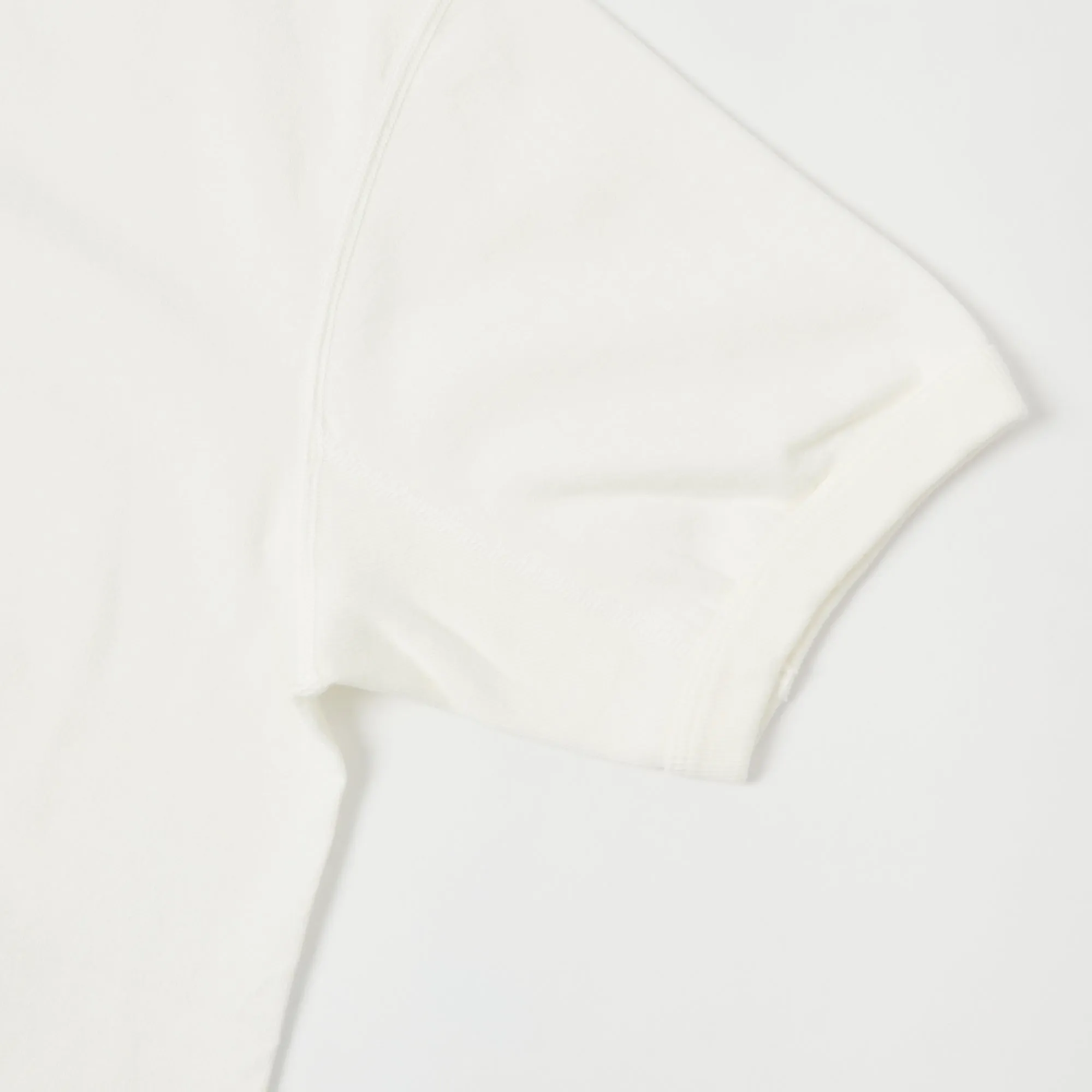 FULLCOUNT 5222 Flat Seam Heavyweight T-Shirt - White sold by Son of a Stag product image thumbnail 4