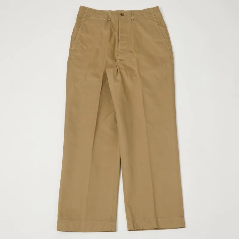 orSlow Vintage Fit U.S. Army Chino - Dark Khaki sold by Son of a Stag