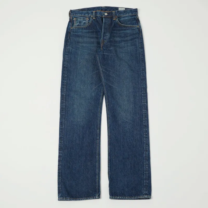 orSlow 105 13.5oz Regular Straight Jean - Two Year Wash sold by Son of a Stag