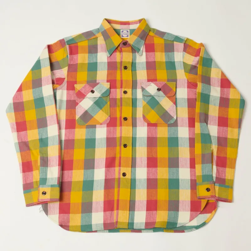 John Gluckow Lot. JG-06 'The Modern' Flannel Shirt - Multi sold by Son of a Stag