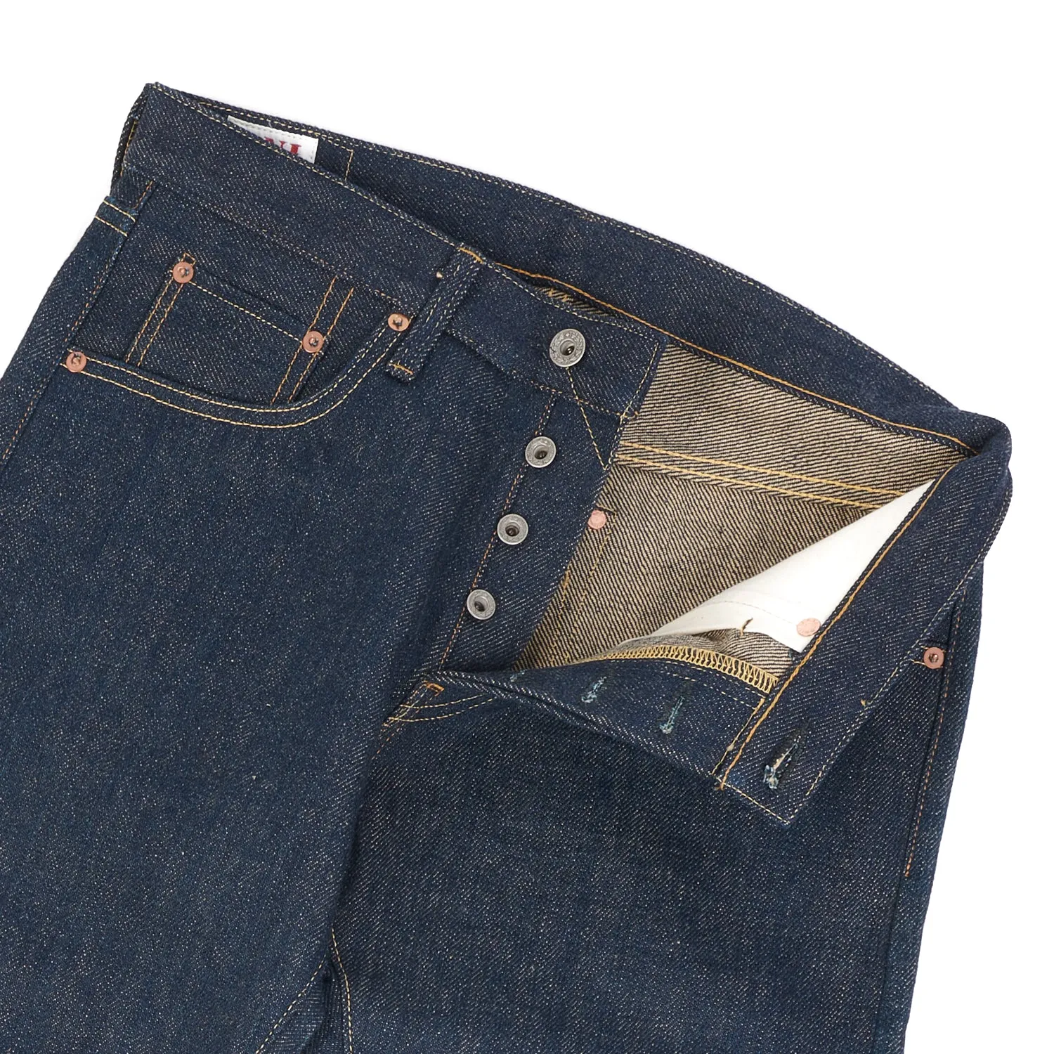 ONI Denim 546ZR 20oz 'Secret Denim' Slim Straight Jeans - Raw sold by Son of a Stag product image thumbnail 3
