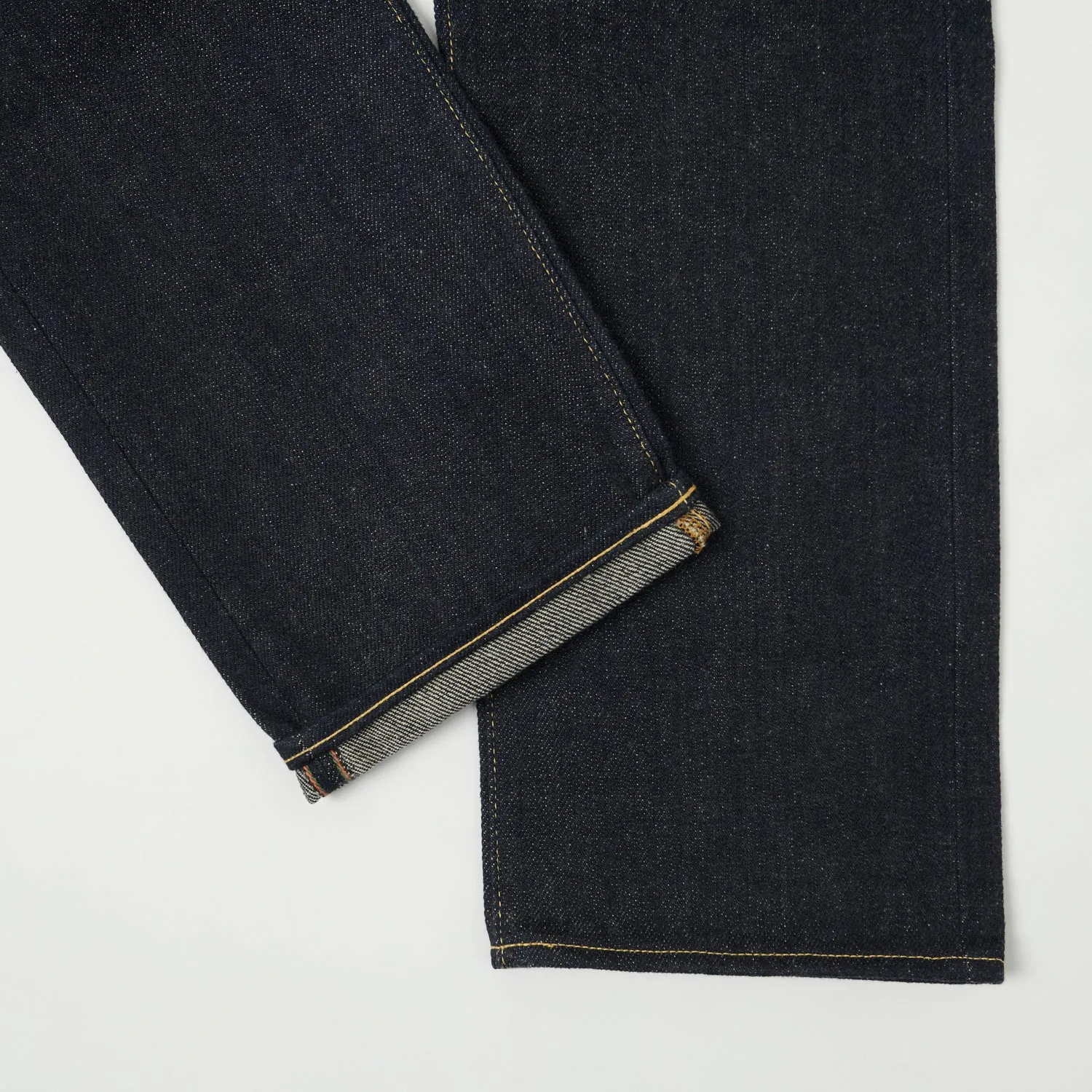 ONI Denim 575 22oz Natural Indigo 'Kabuki' Selvage Slim Straight Jean - One Wash sold by Son of a Stag product image thumbnail 4
